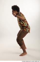 Garson STANDING POSE WITH SPEAR AFRO